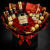 CRIMSON HENNESSY & ETERNAL ROSE BOUQUET